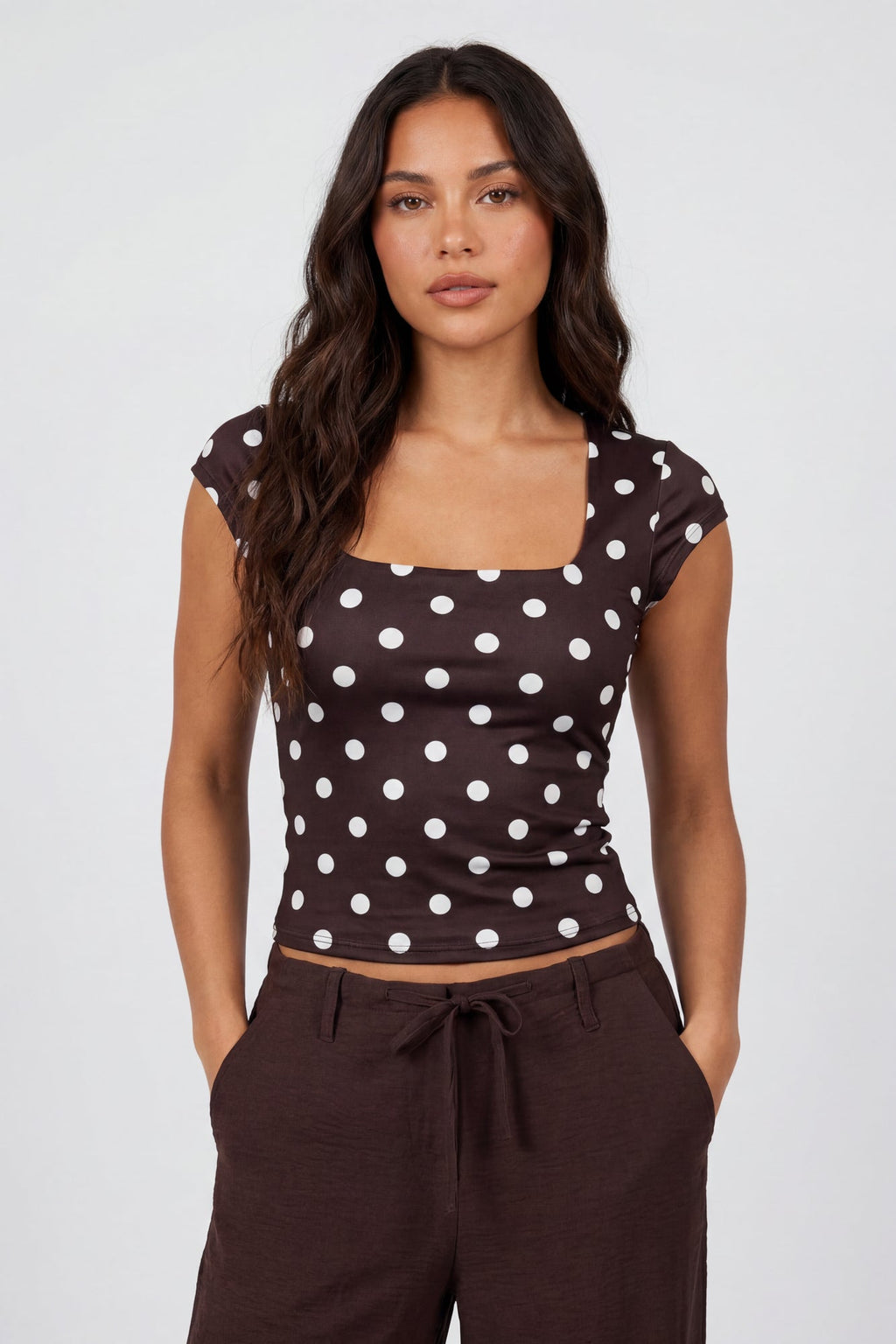 Luxe Heavy Contour Square Neck Top