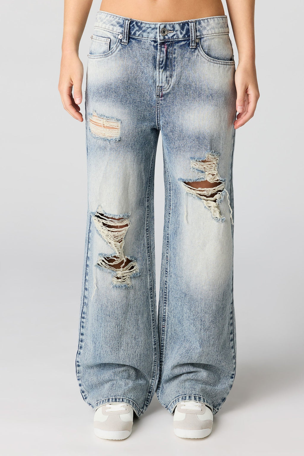 Ripped Washed Jean
