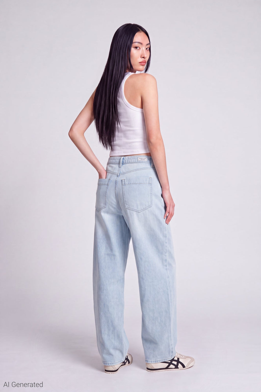 Mega Baggy Jean with Keychain