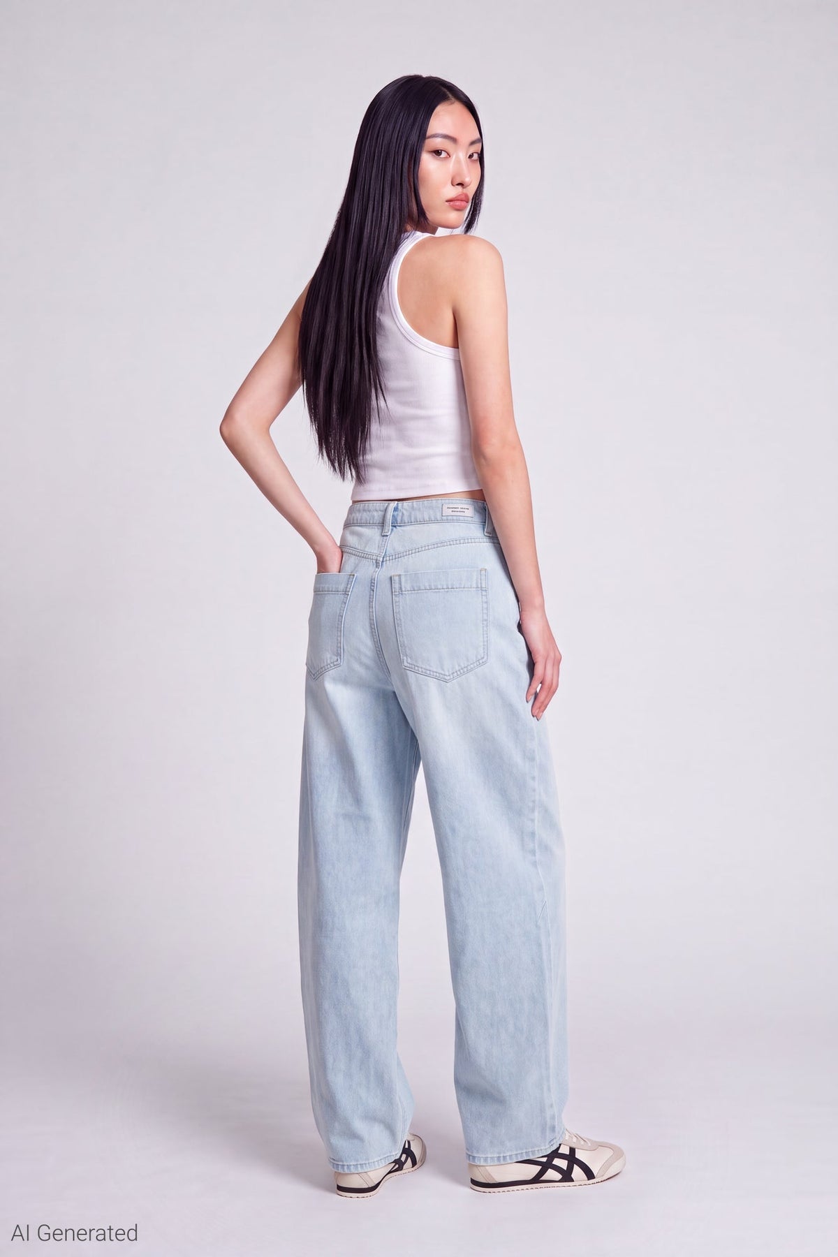 Mega Baggy Jean with Keychain