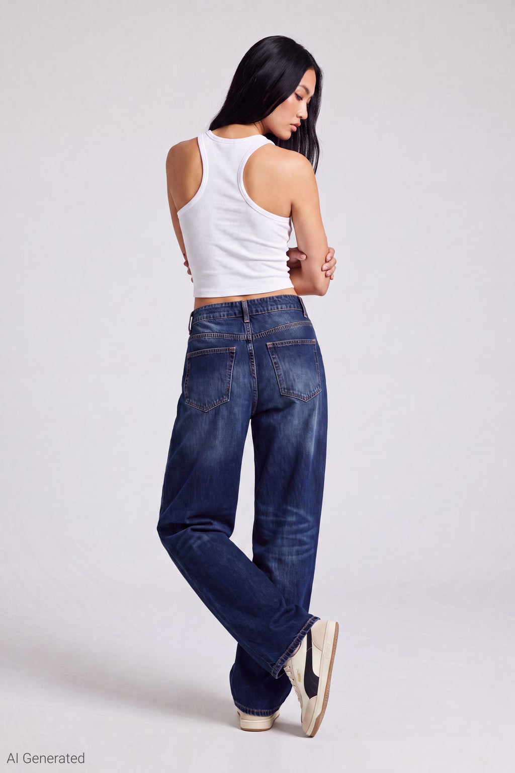 Mega Baggy Jean with Keychain