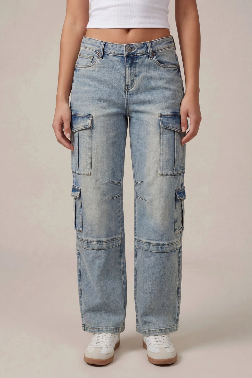 Low Rise Cargo Jean