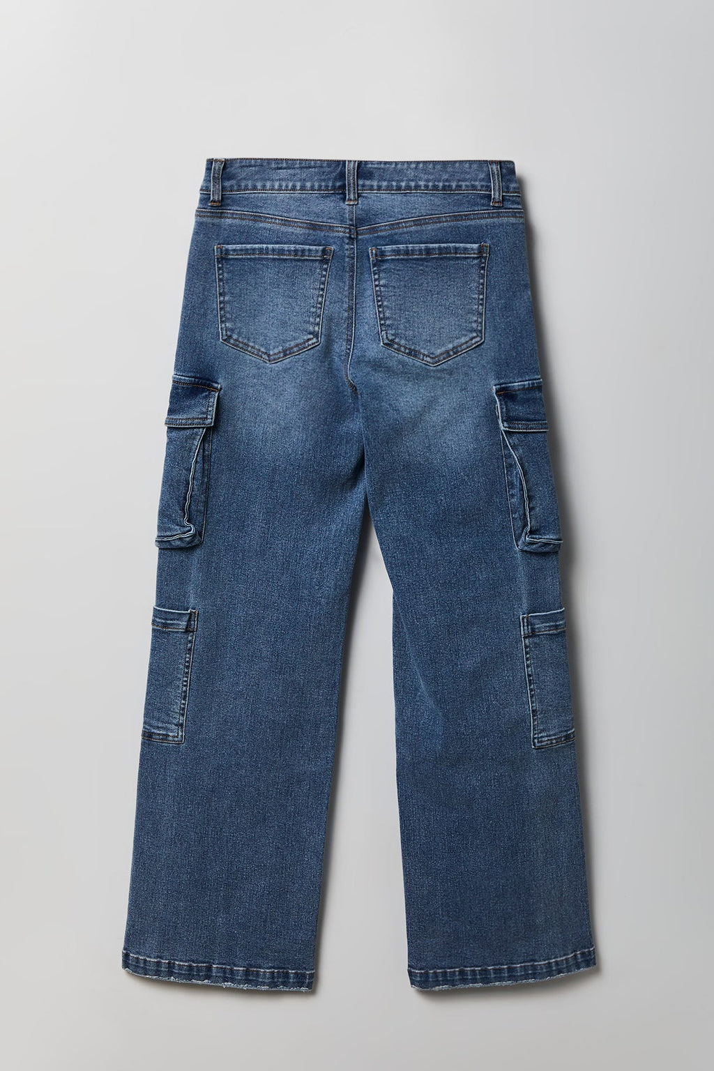 Stretch Low Rise Cargo Jean
