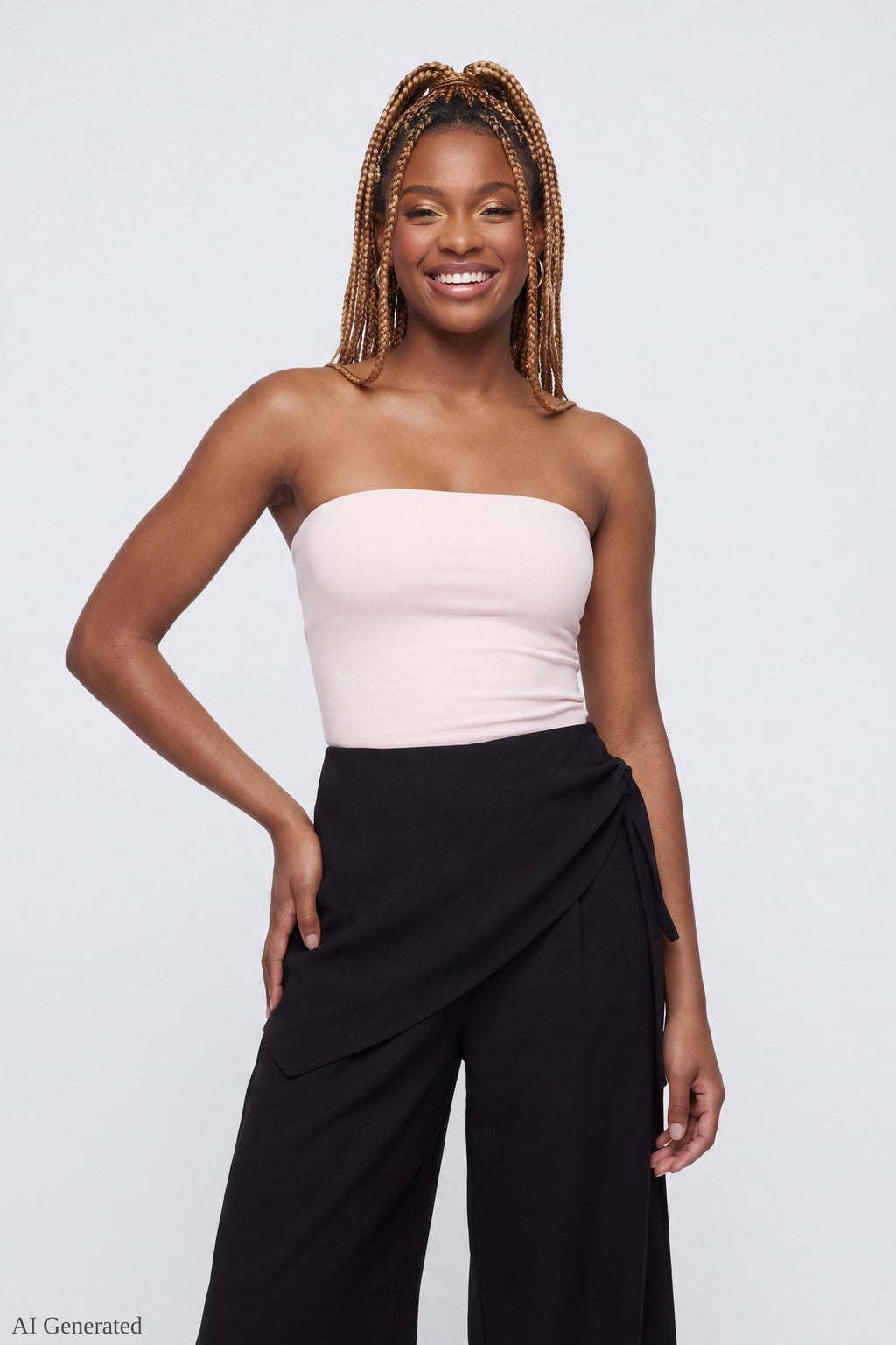 Wrap Waist Dress Pant