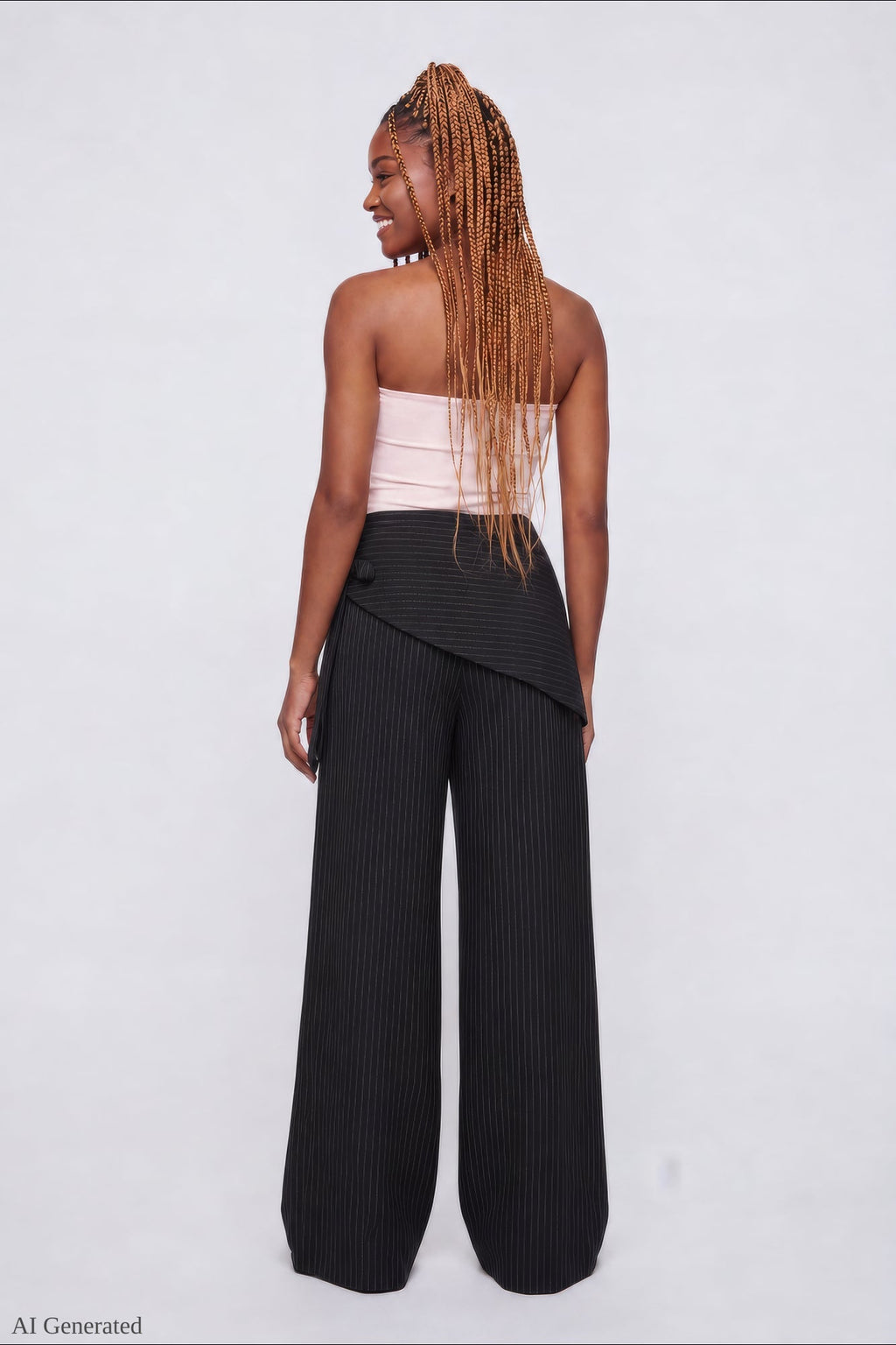 Wrap Waist Dress Pant