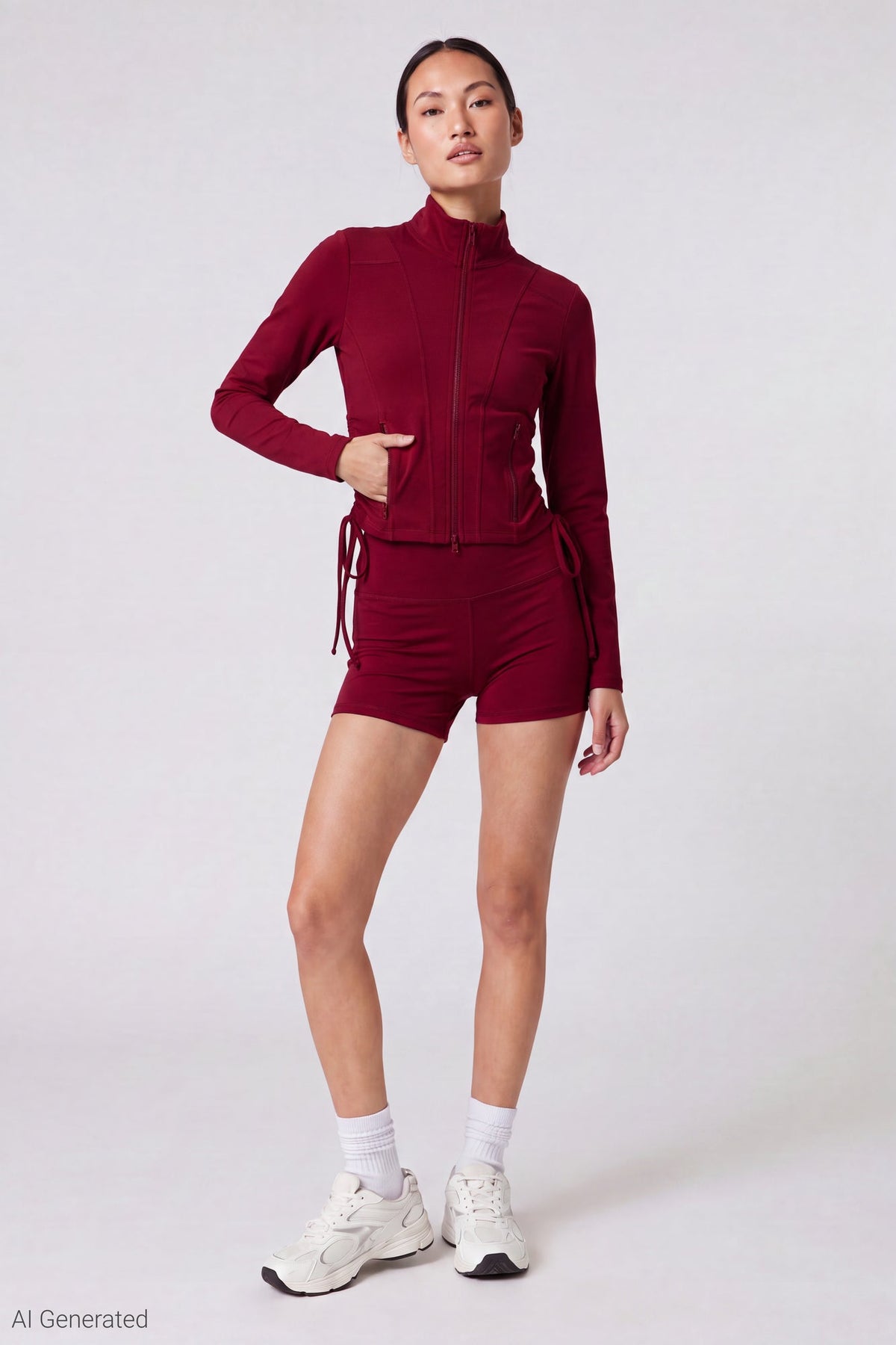 Sommer Ray Ruched Short 2"