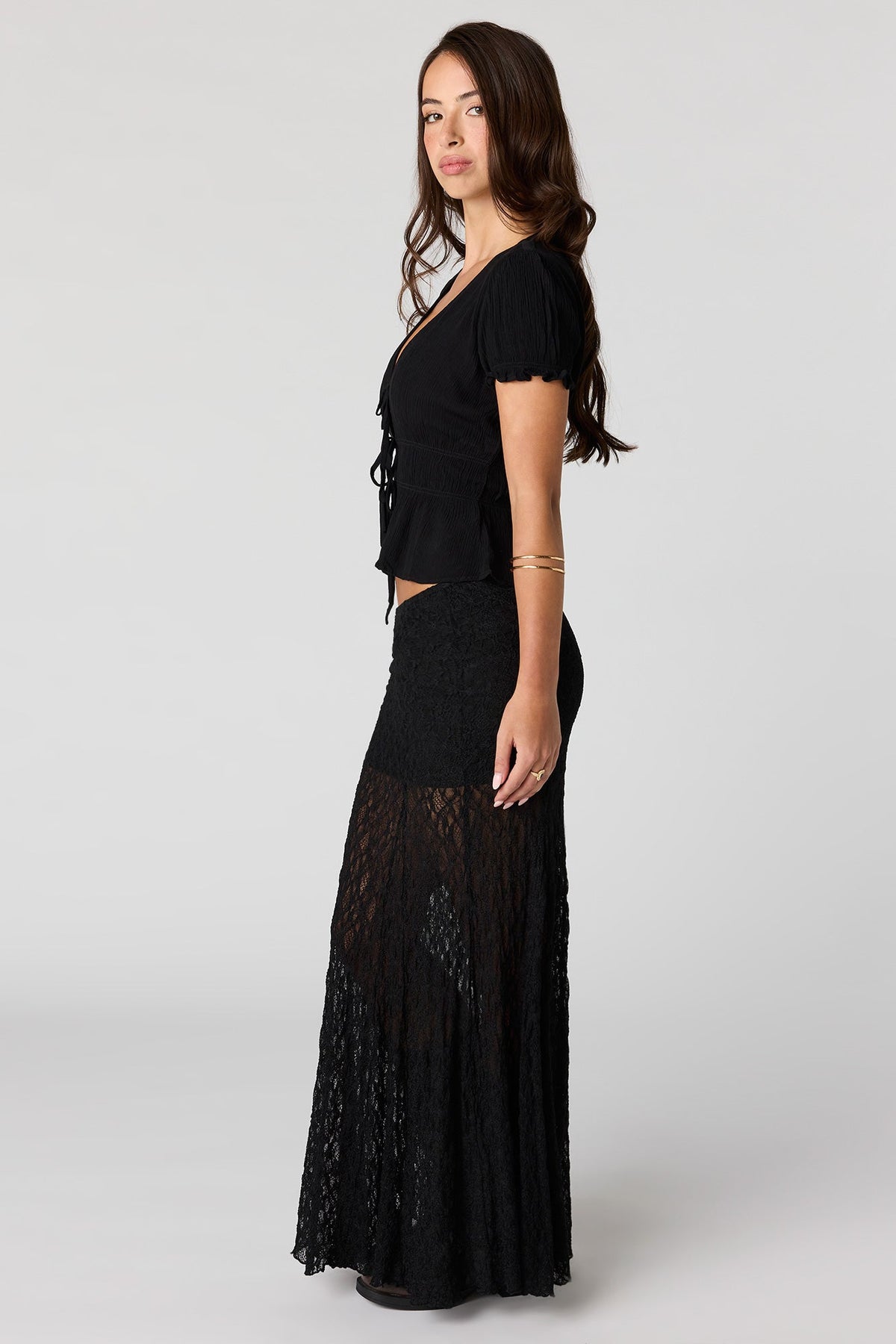 Lace Maxi Skirt