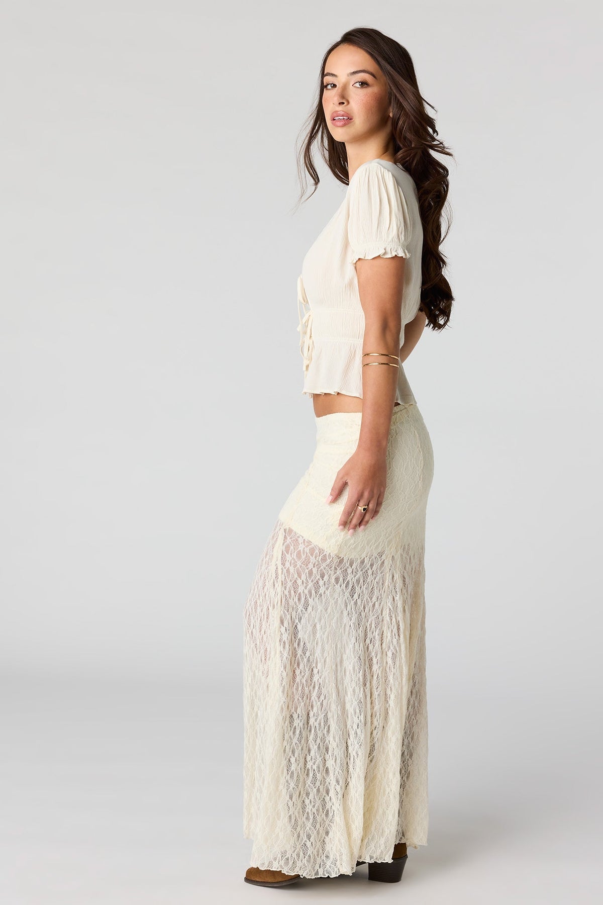 Lace Maxi Skirt