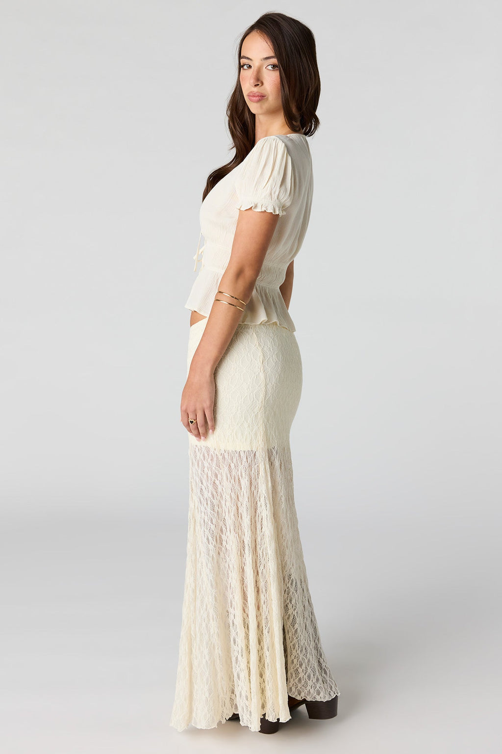 Lace Maxi Skirt
