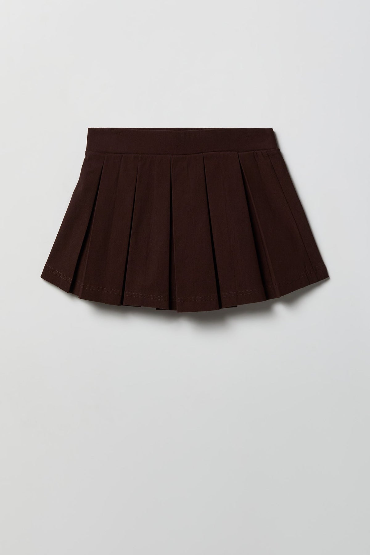 Pleated Micro Mini Skort