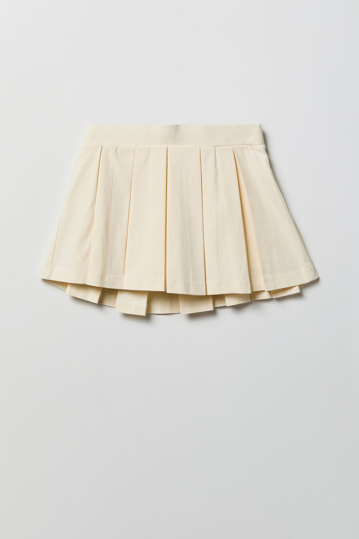 Pleated Micro Mini Skort