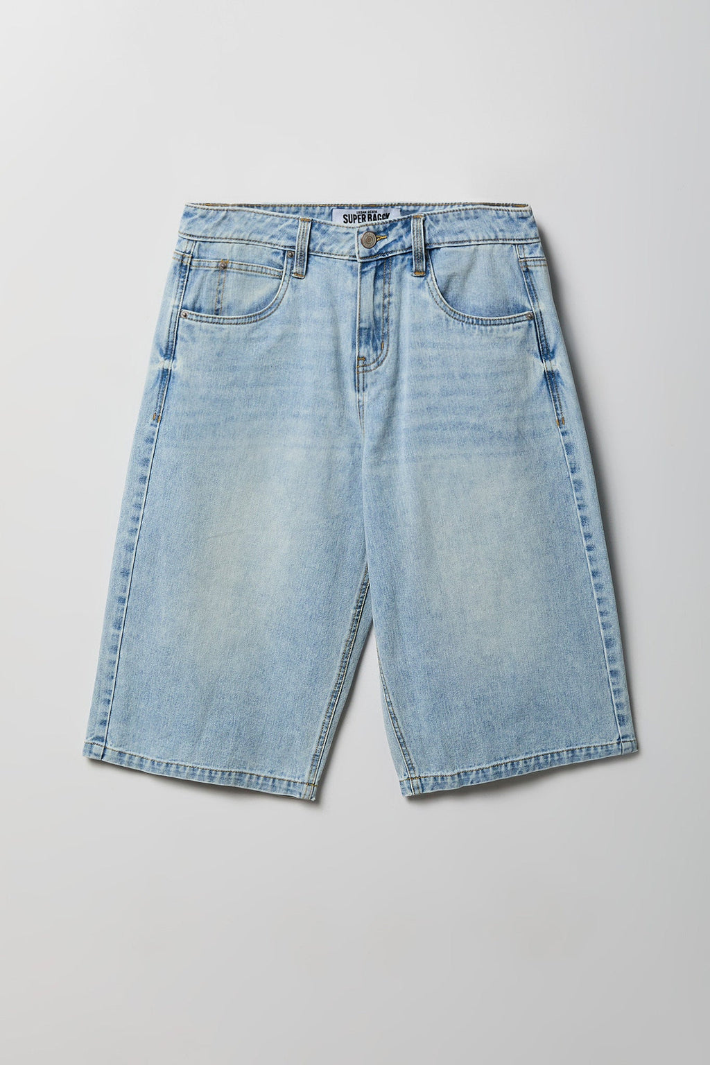 Low Rise Super Baggy Light Jort 16"