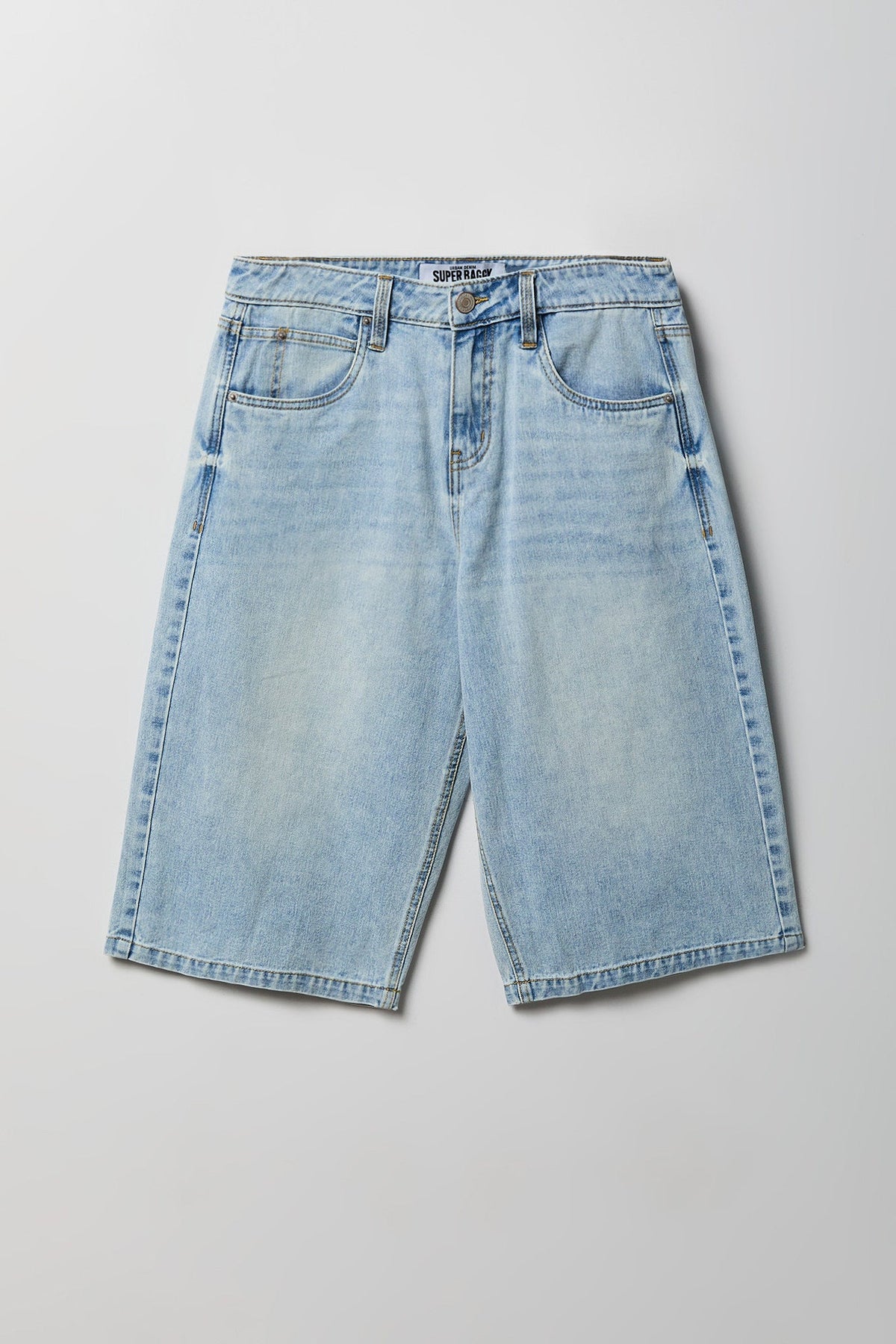 Low Rise Super Baggy Light Jort 16"