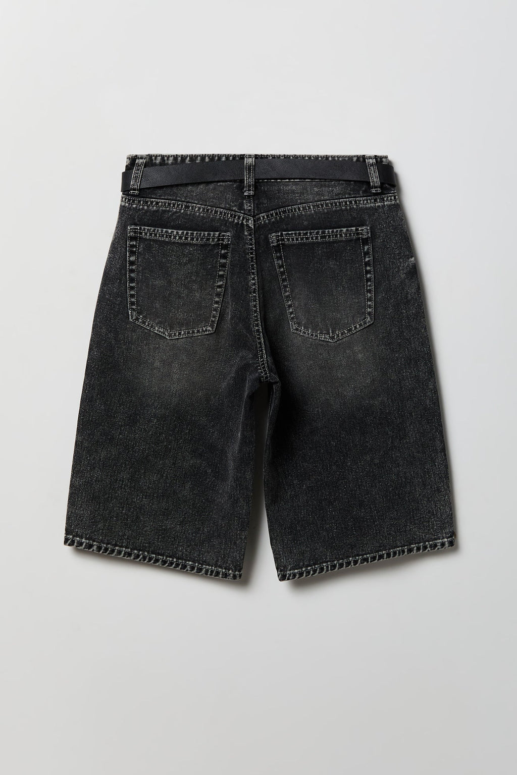 Low Rise Super Baggy Belted Jort 13"
