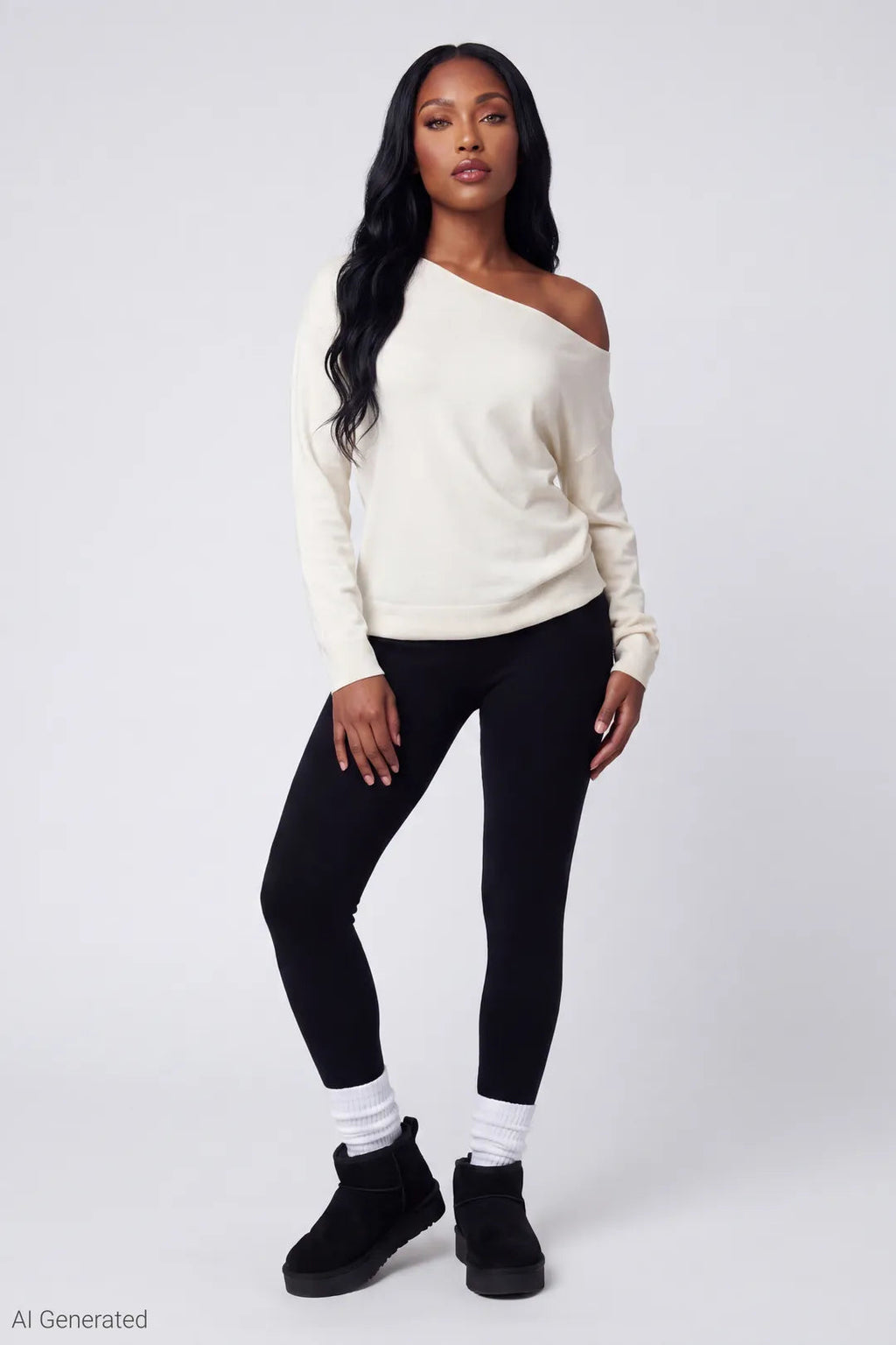 High Rise Seamless Fleece Lined Legging