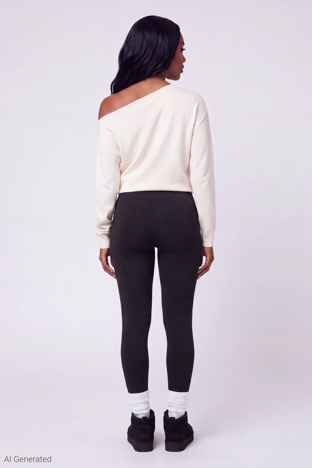 High Rise Seamless Fleece Lined Legging