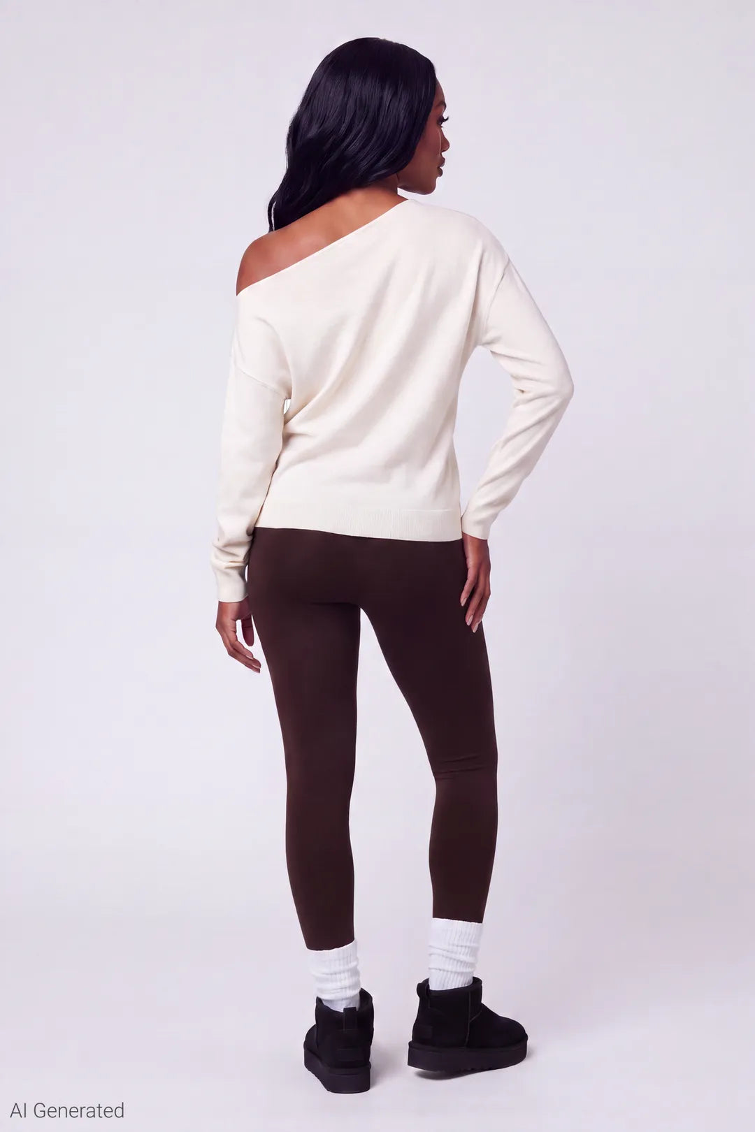 High Rise Seamless Fleece Lined Legging