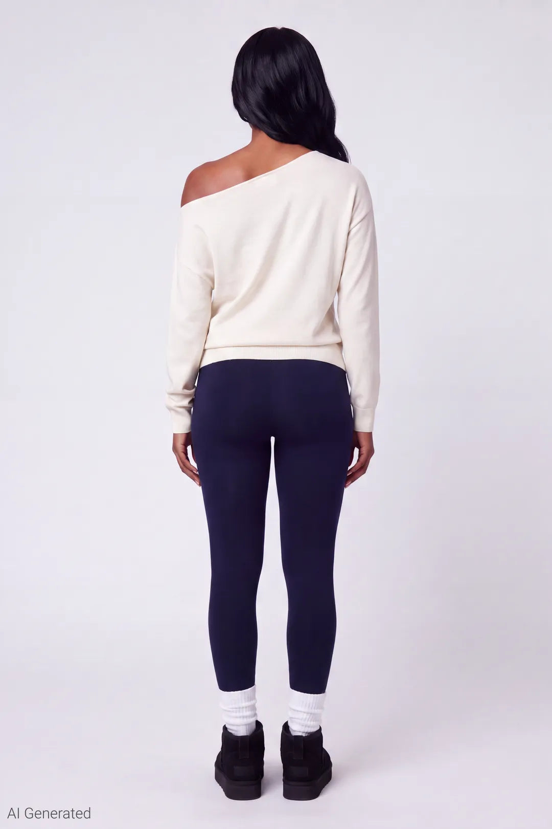 High Rise Seamless Fleece Lined Legging