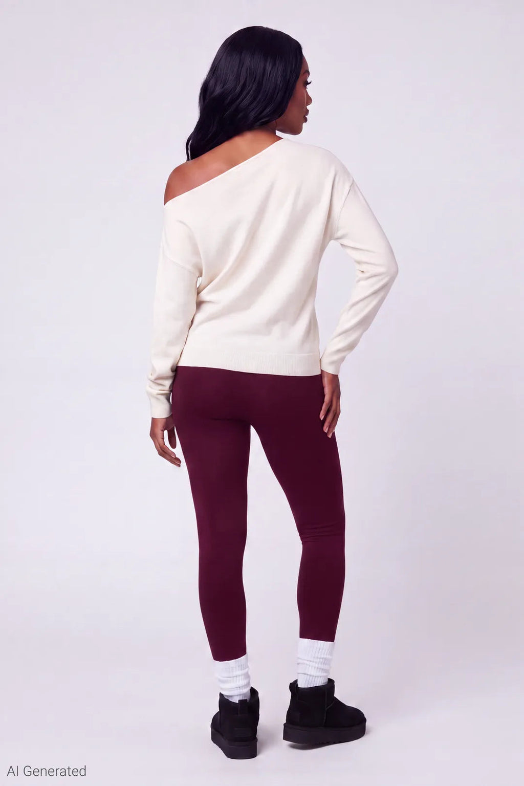 High Rise Seamless Fleece Lined Legging