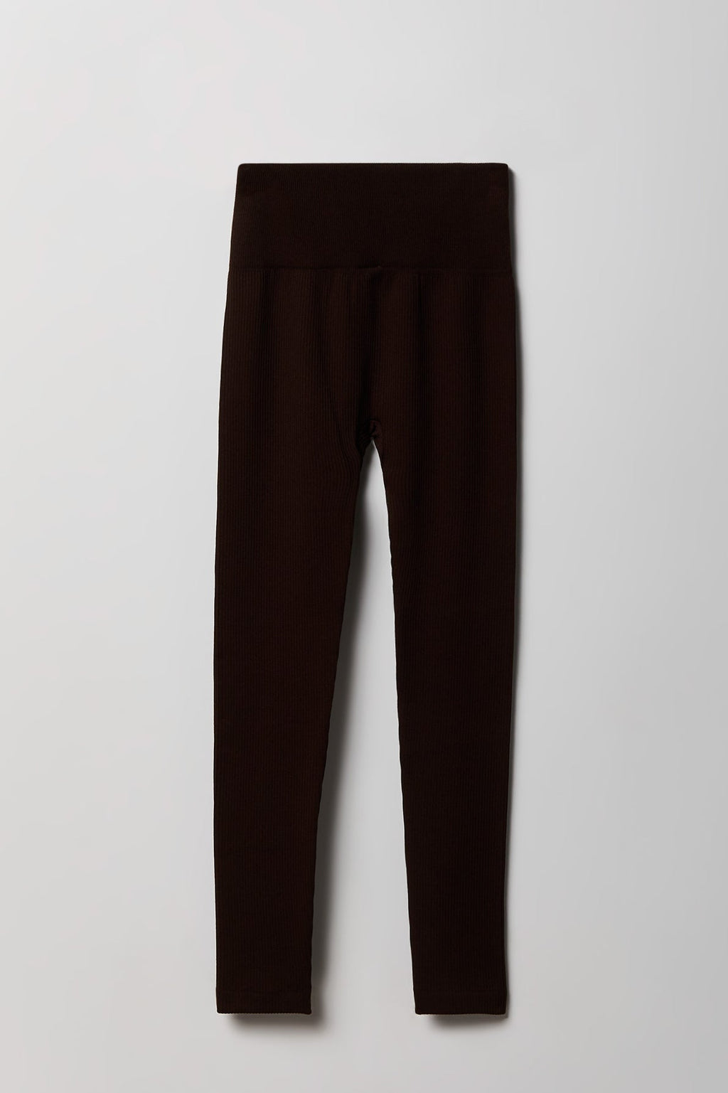 High Rise Seamless Ribbed Fleece Lined Legging