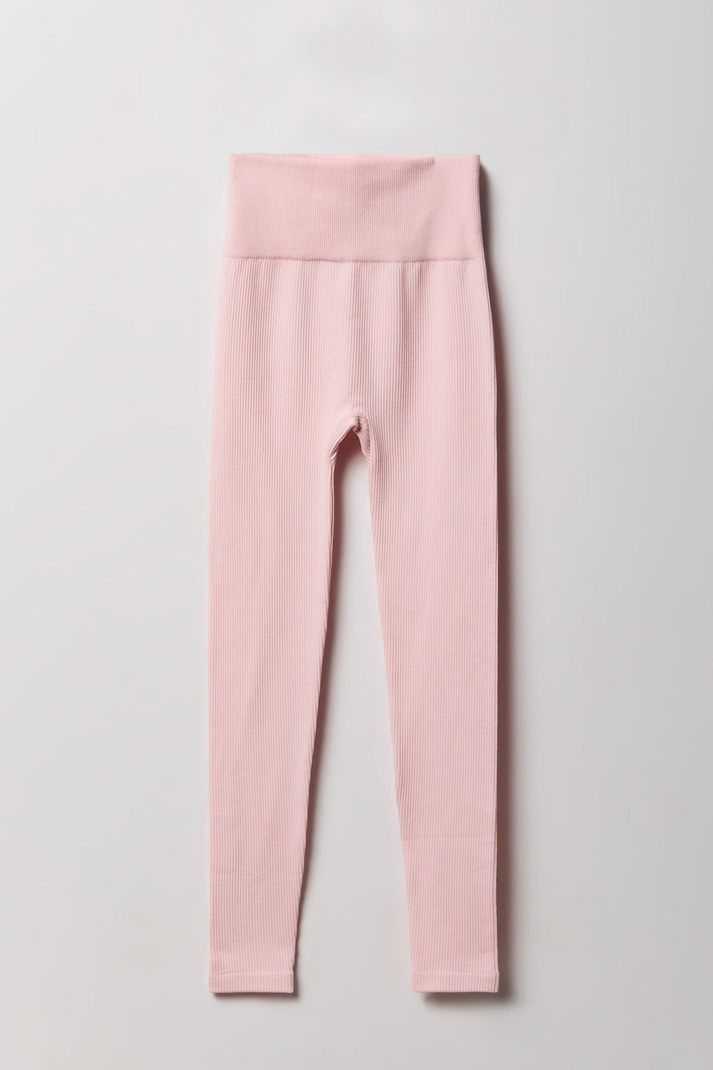 High Rise Seamless Ribbed Fleece Lined Legging