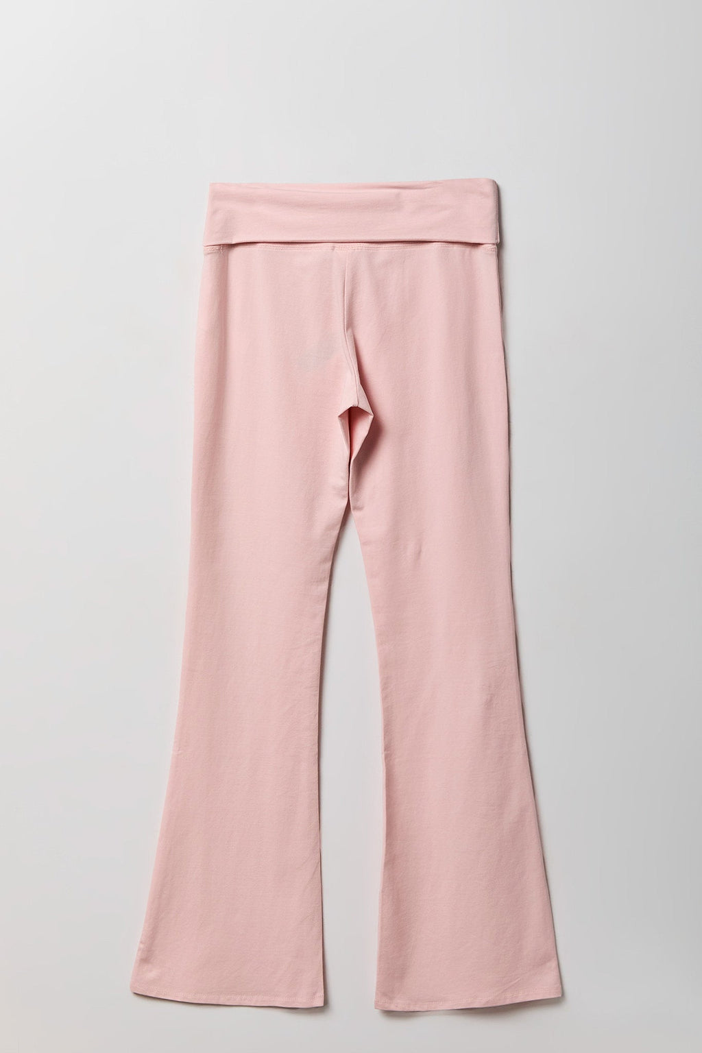 Foldover Waist Flare Legging
