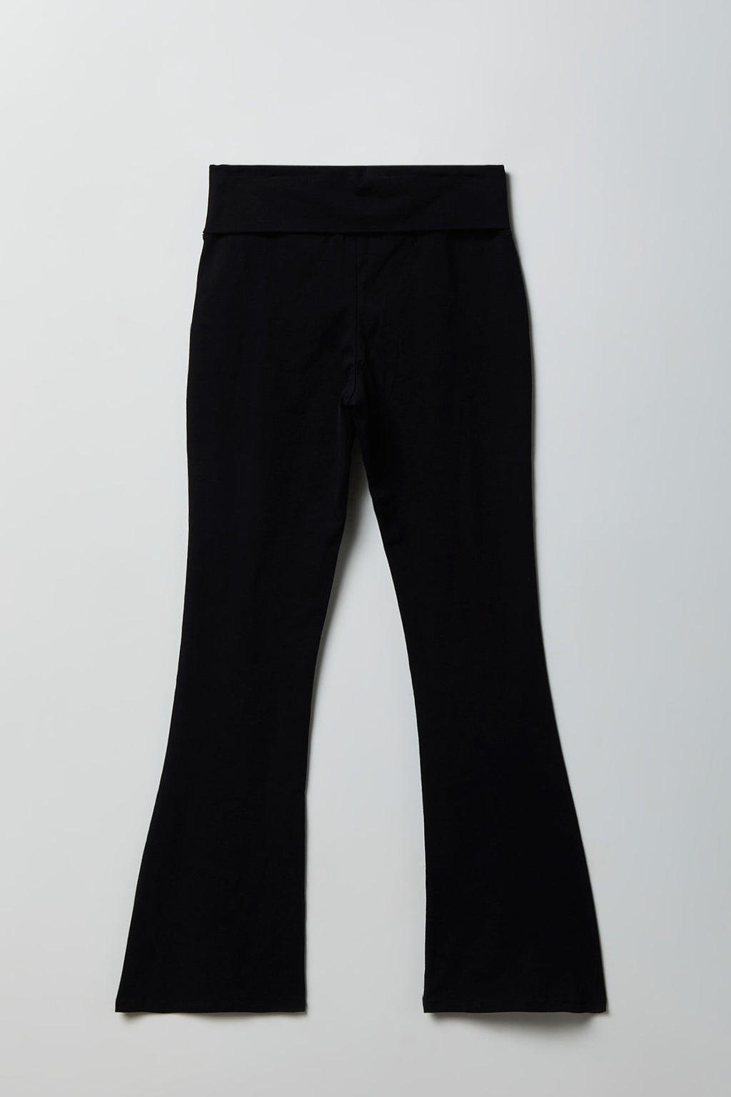 Foldover Waist Flare Pant