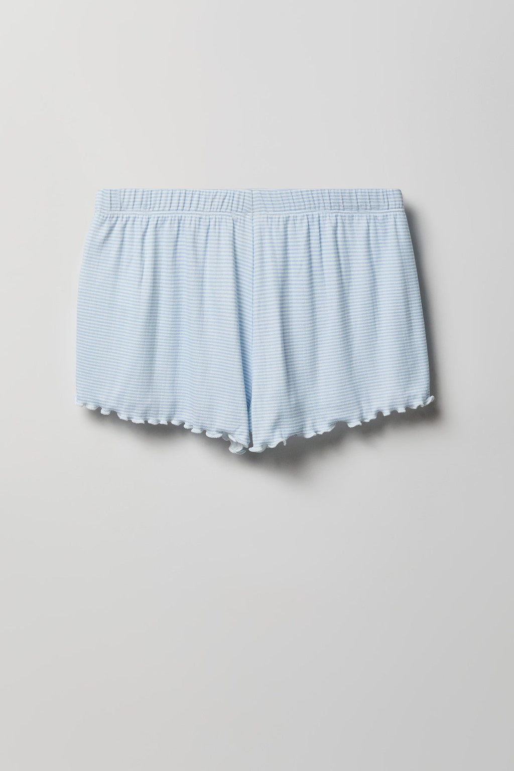 Pointelle Button-Up Top & Short Pajama Set