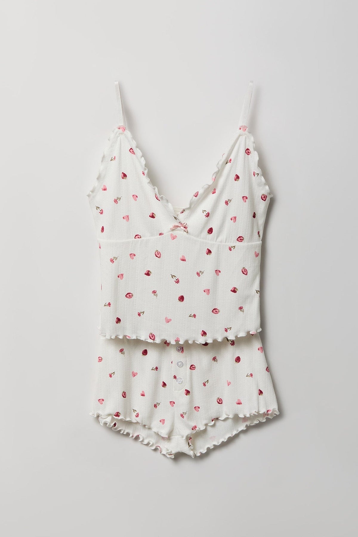 Pointelle Tank & Short Pajama Set