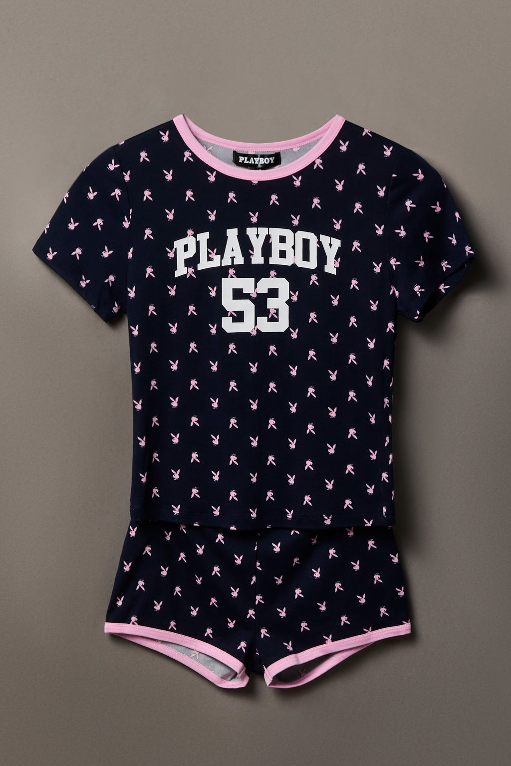 Playboy Graphic T-Shirt & Short Set