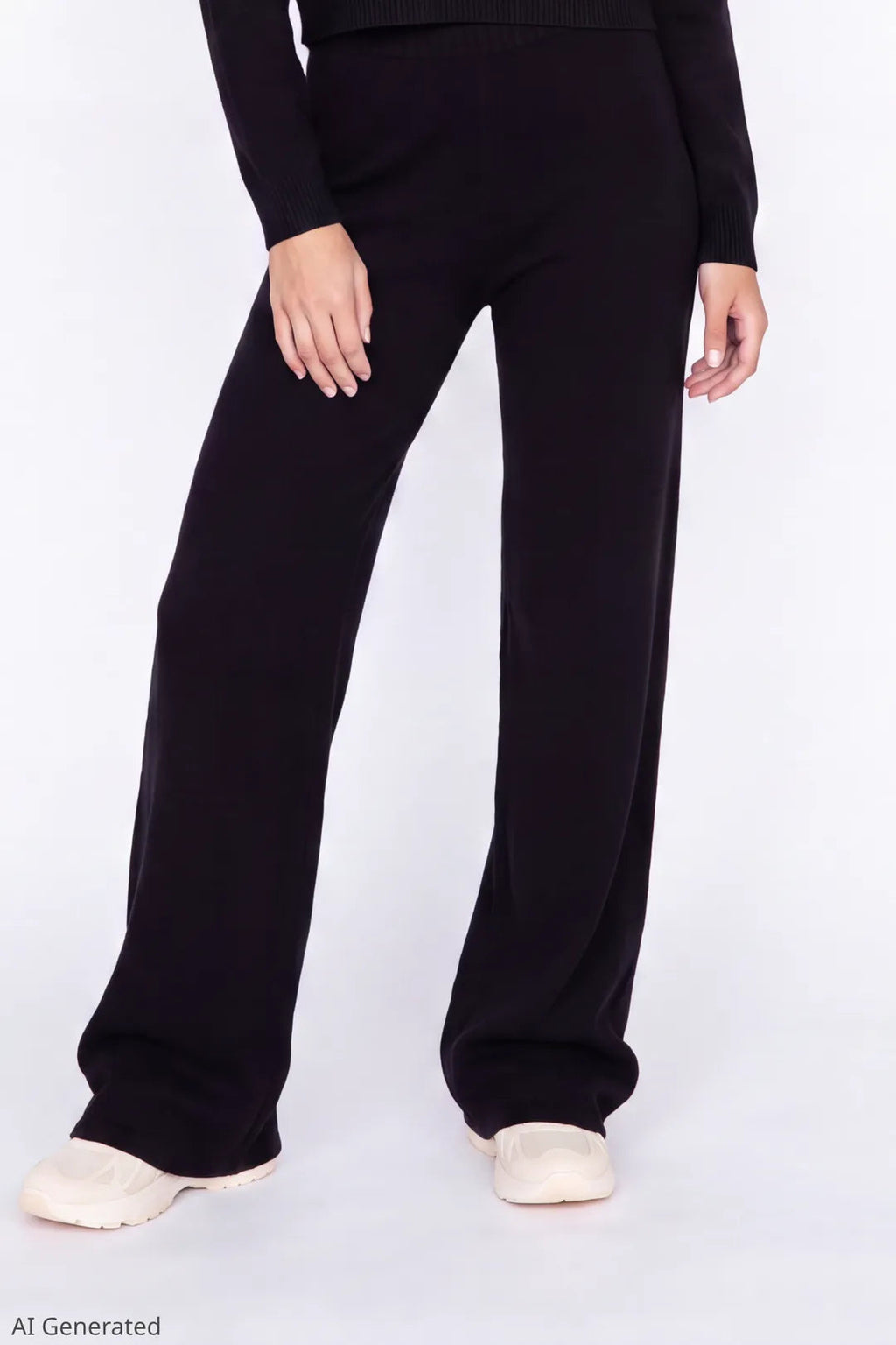 Knit Wide Leg Pant