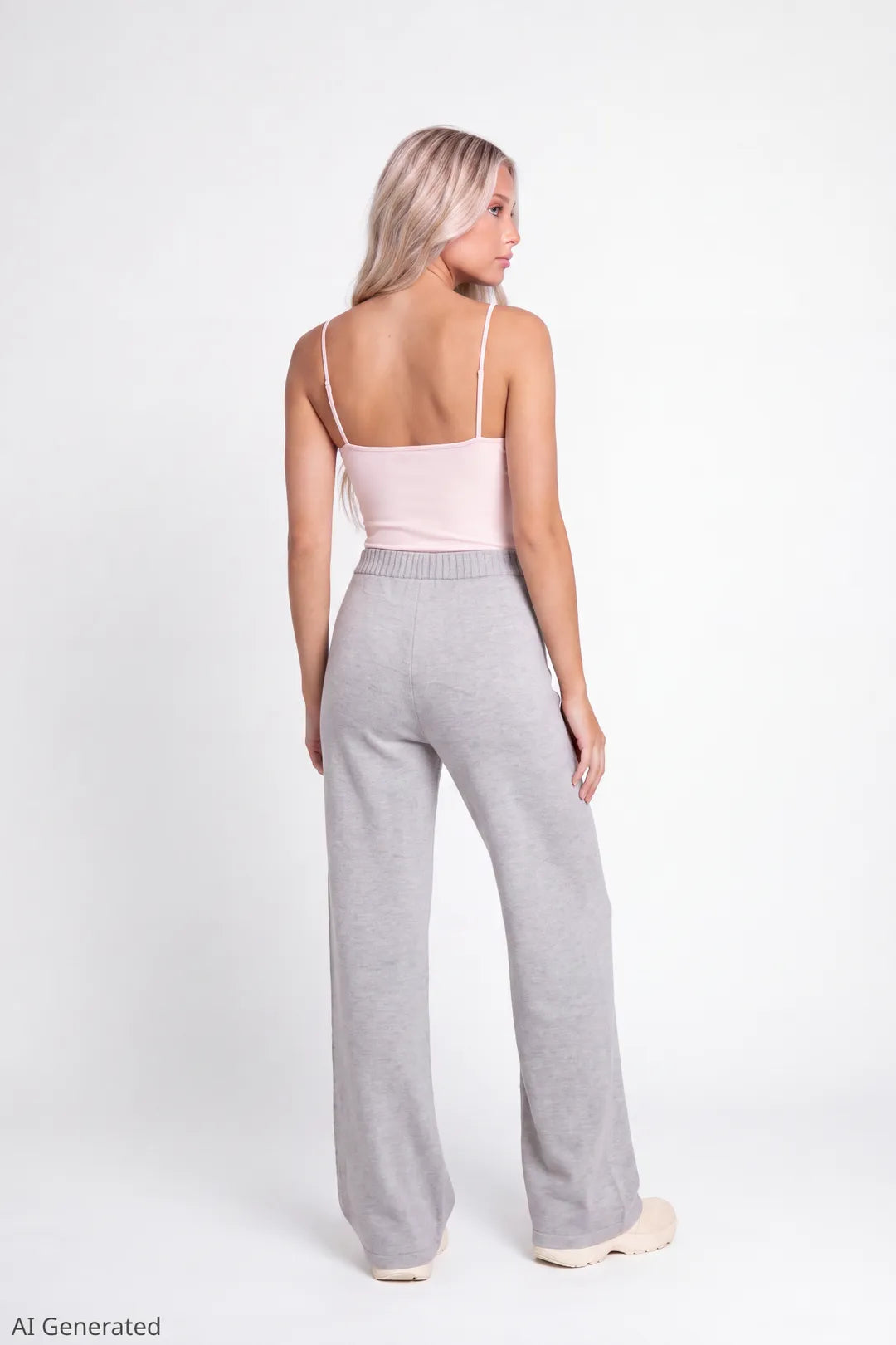 Knit Wide Leg Pant