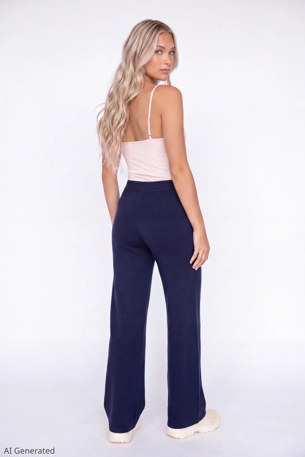 Knit Wide Leg Pant