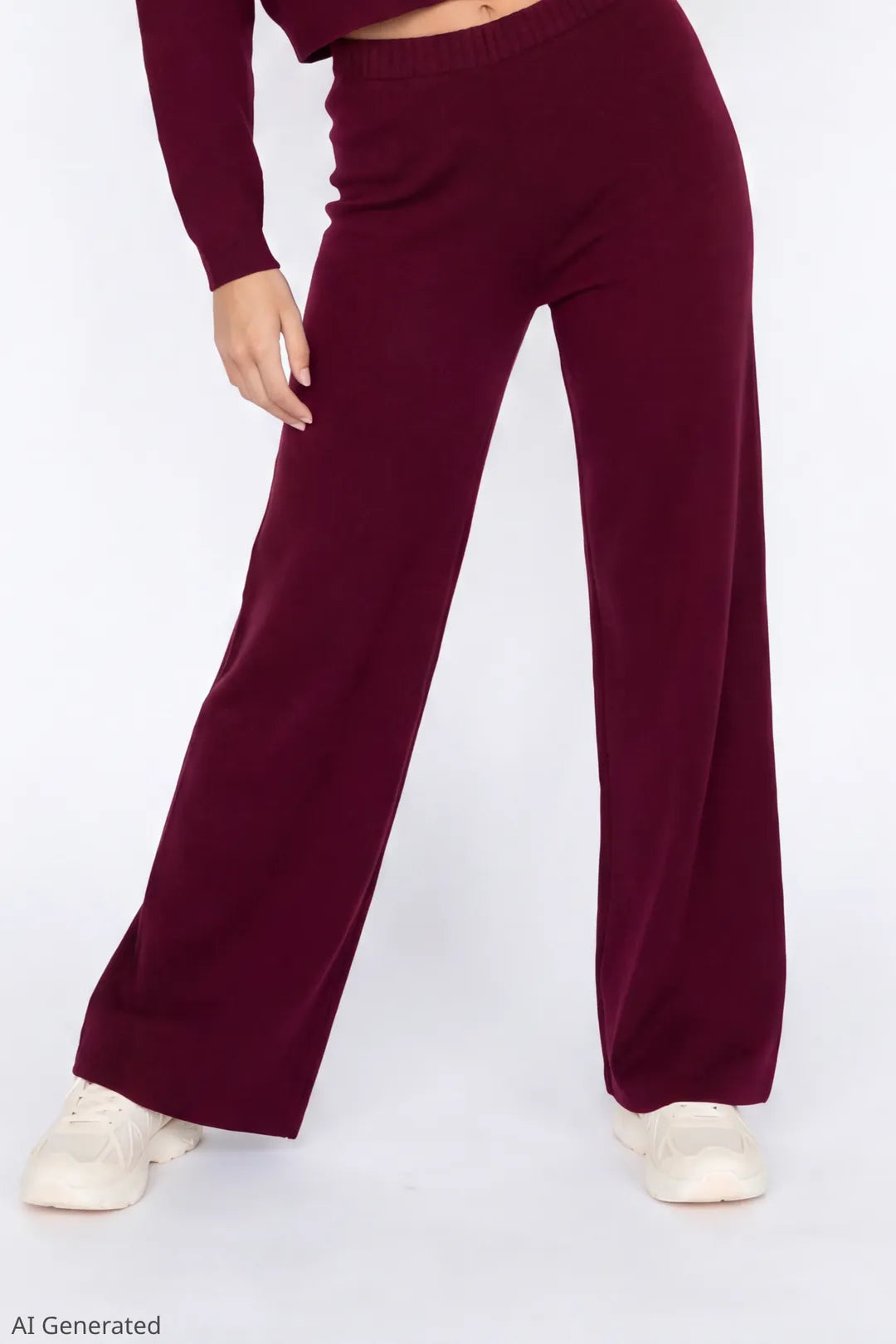 Knit Wide Leg Pant