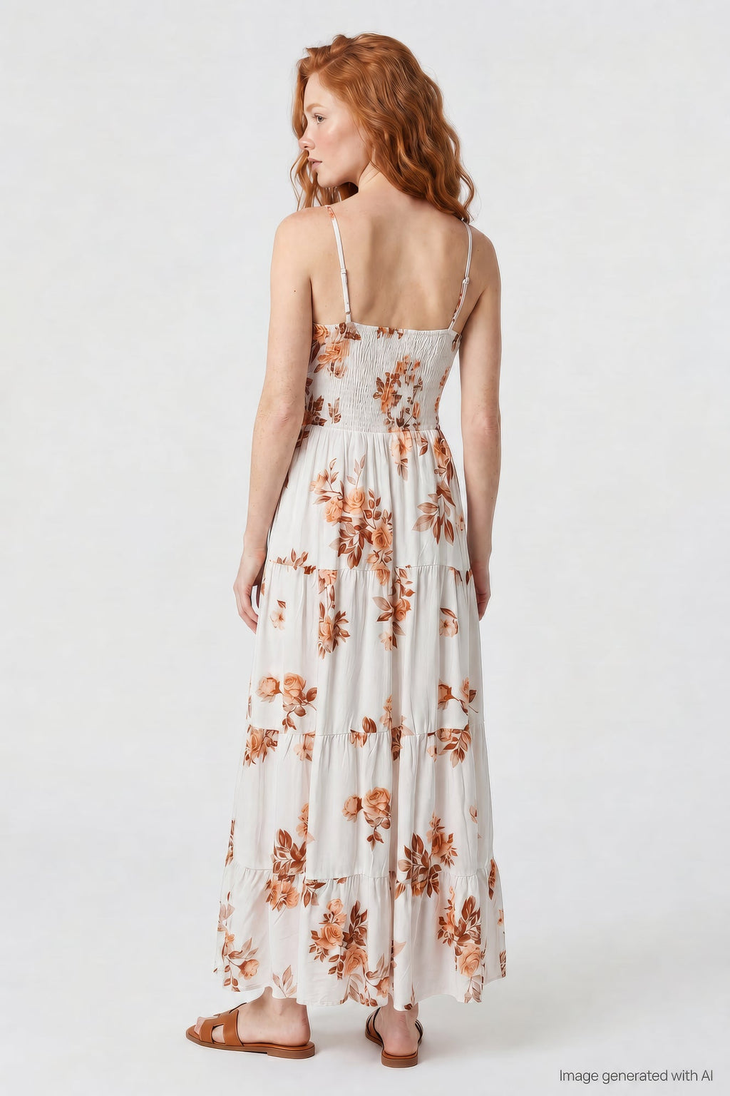 Floral Tiered Maxi Dress
