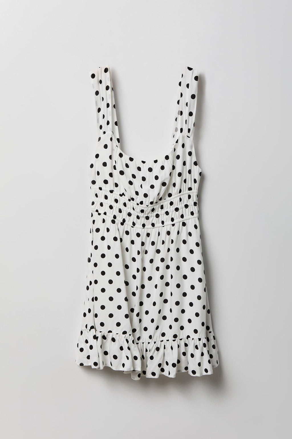 Printed Scoop Neck Mini Dress