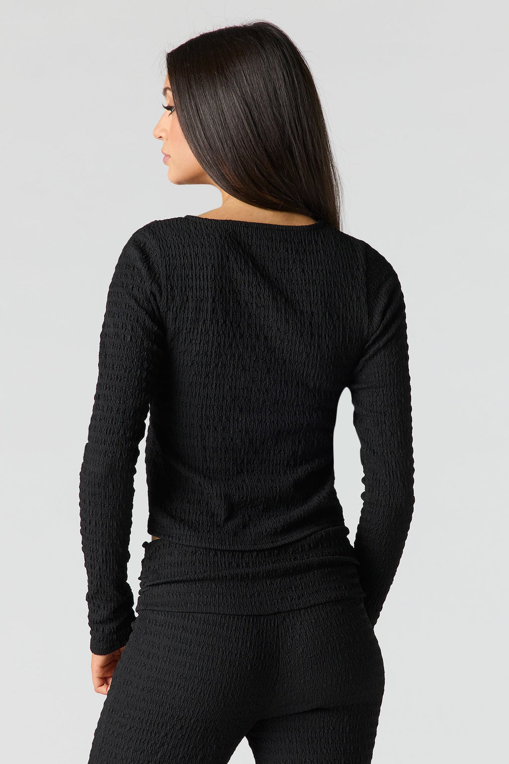 Textured Knit Cardigan
