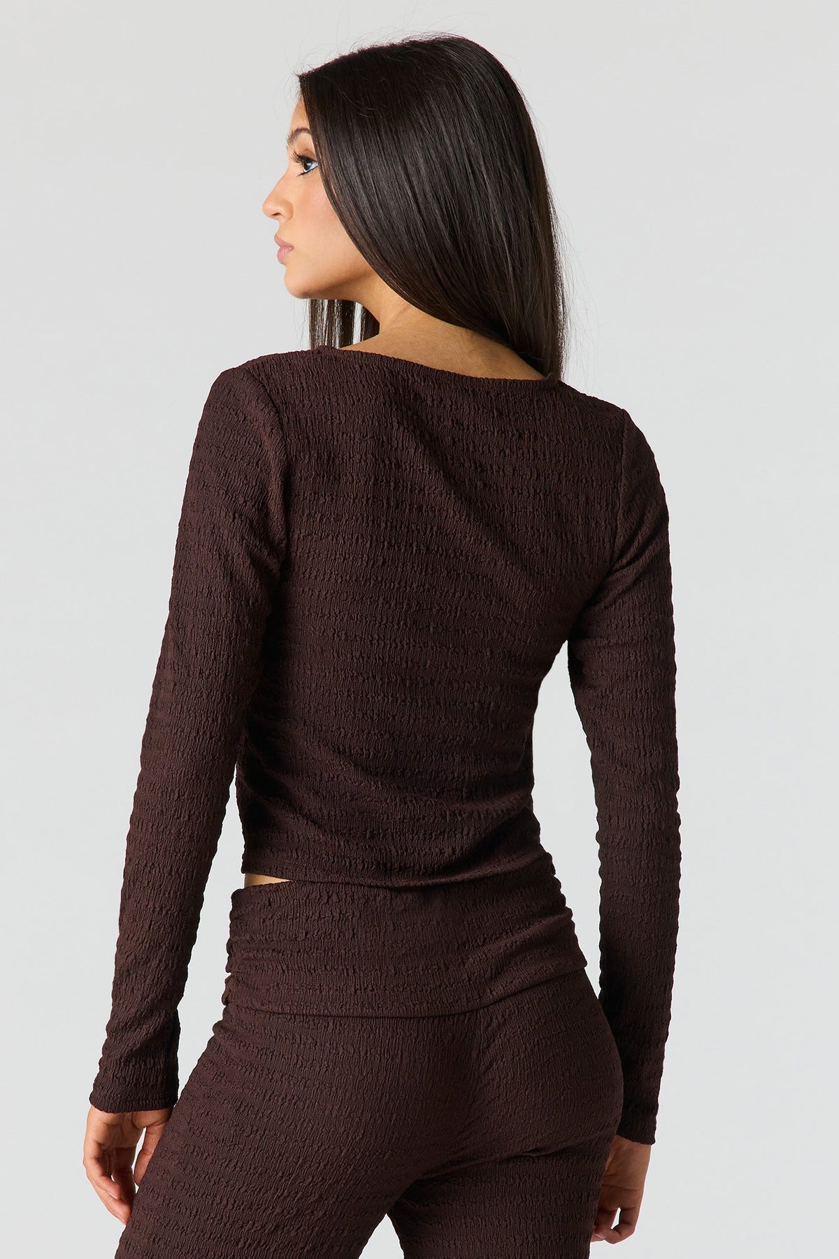 Textured Knit Cardigan