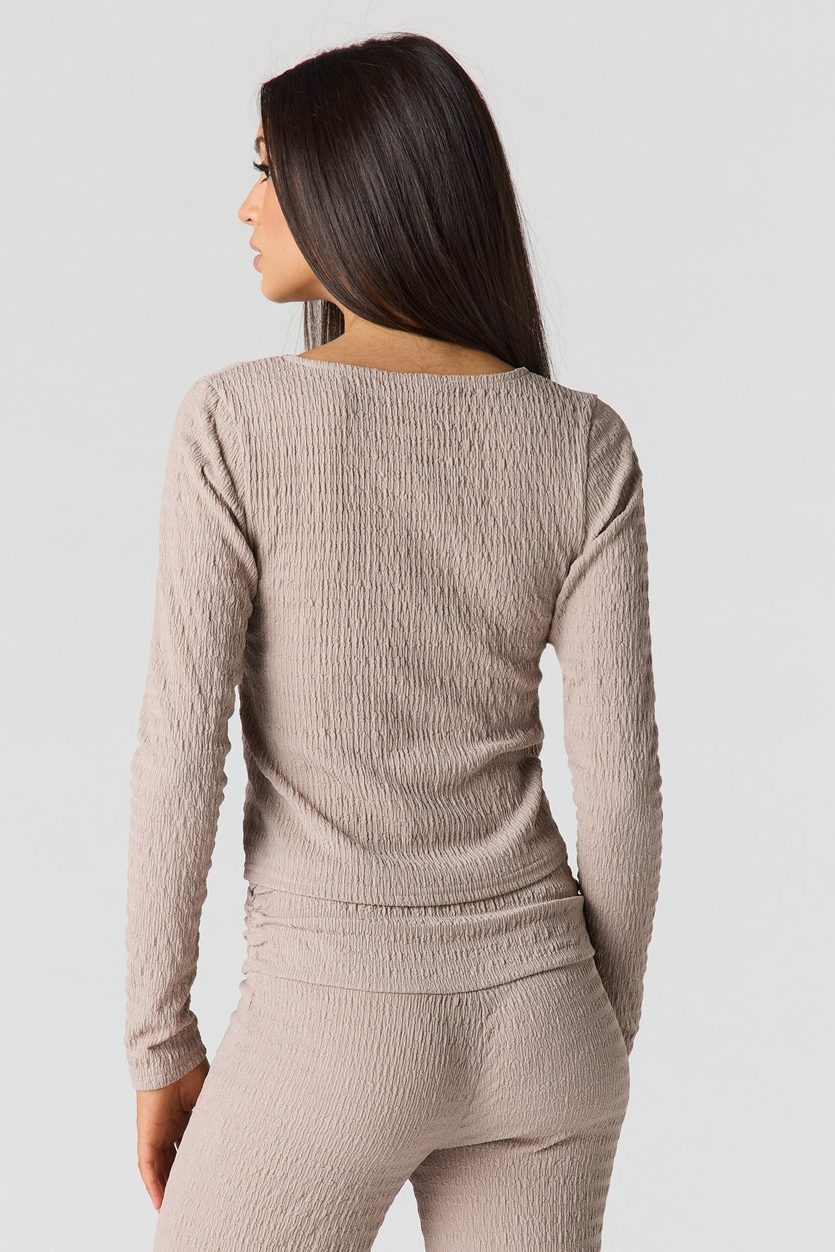 Textured Knit Cardigan