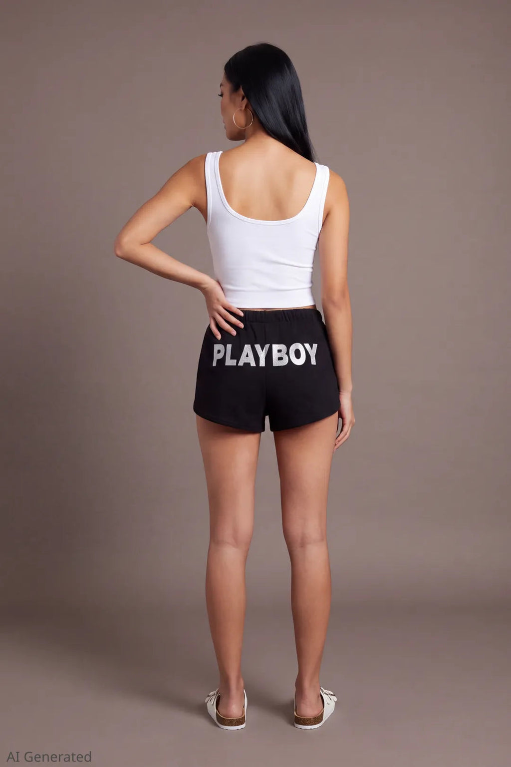 Playboy Fleece Dolphin Short