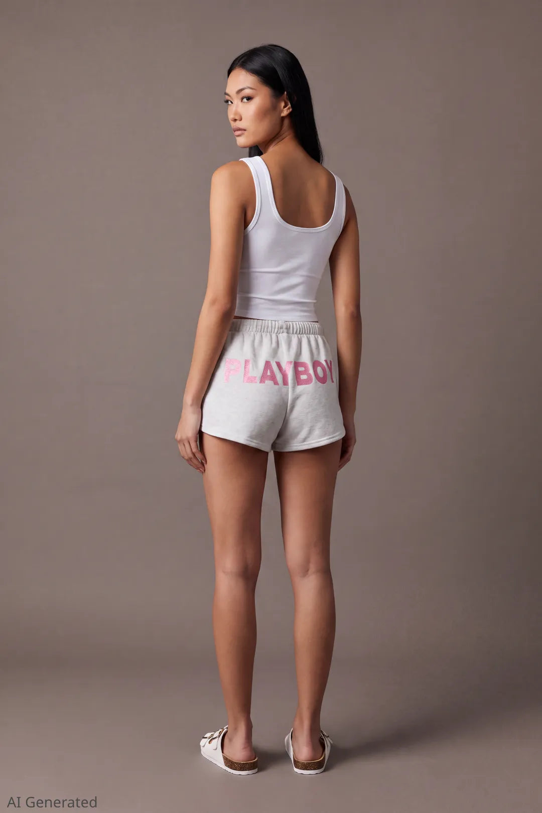 Playboy Fleece Dolphin Short