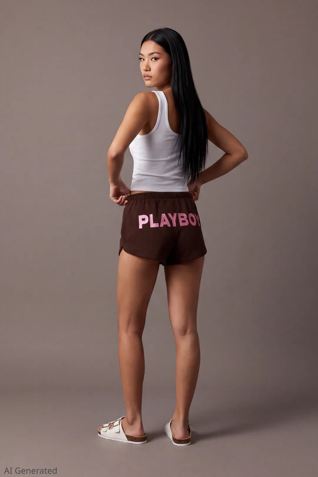 Playboy Fleece Dolphin Short