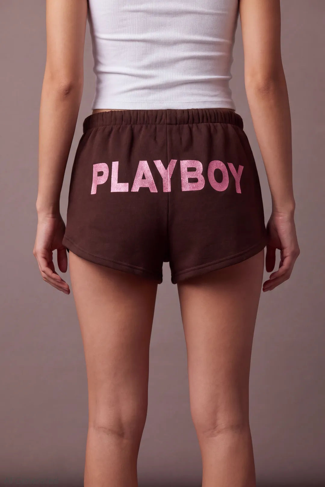 Playboy Fleece Dolphin Short
