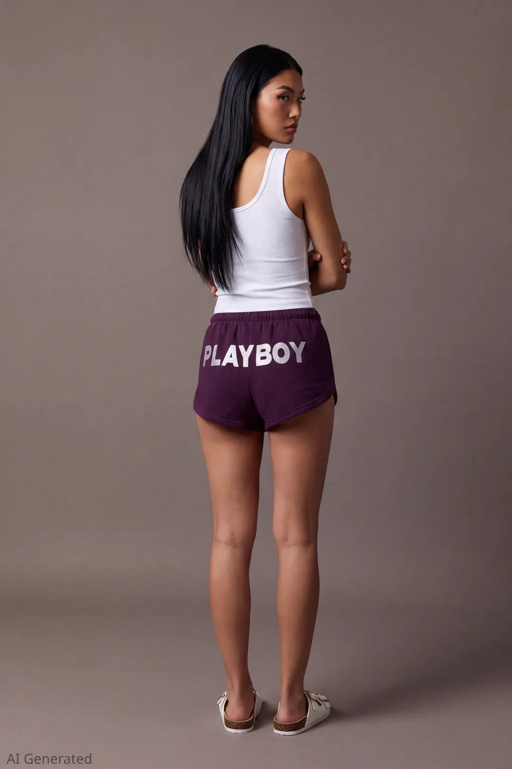 Playboy Fleece Dolphin Short