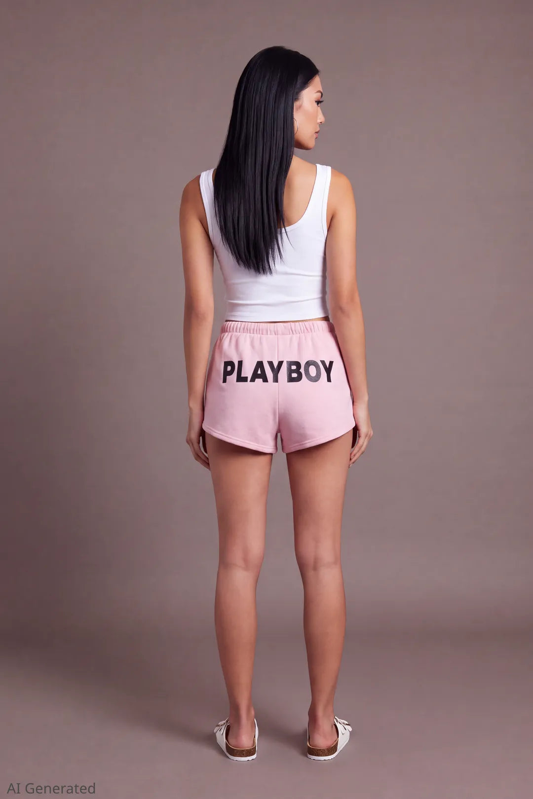 Playboy Fleece Dolphin Short