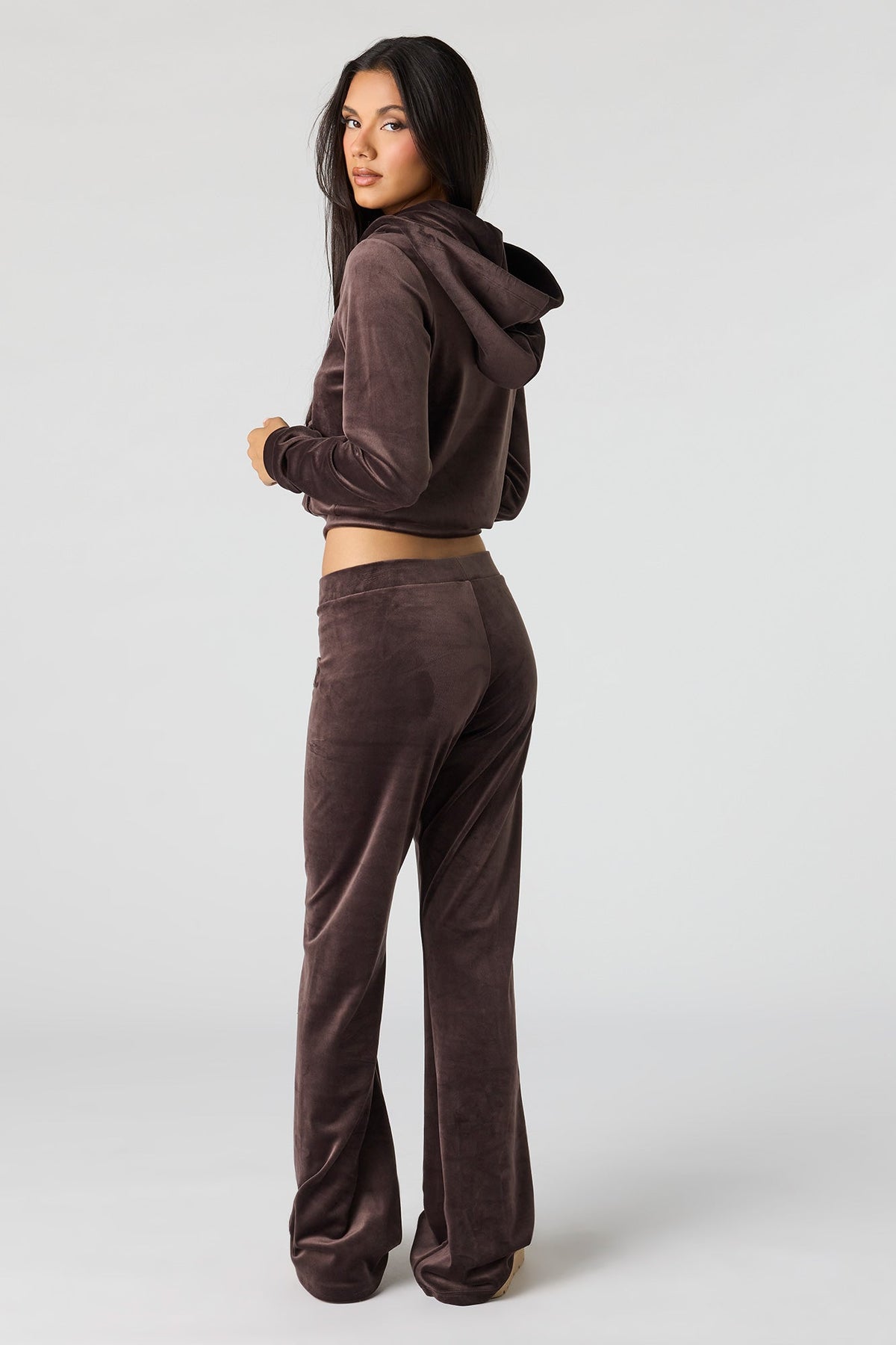 Sommer Ray Velour Flare Pant