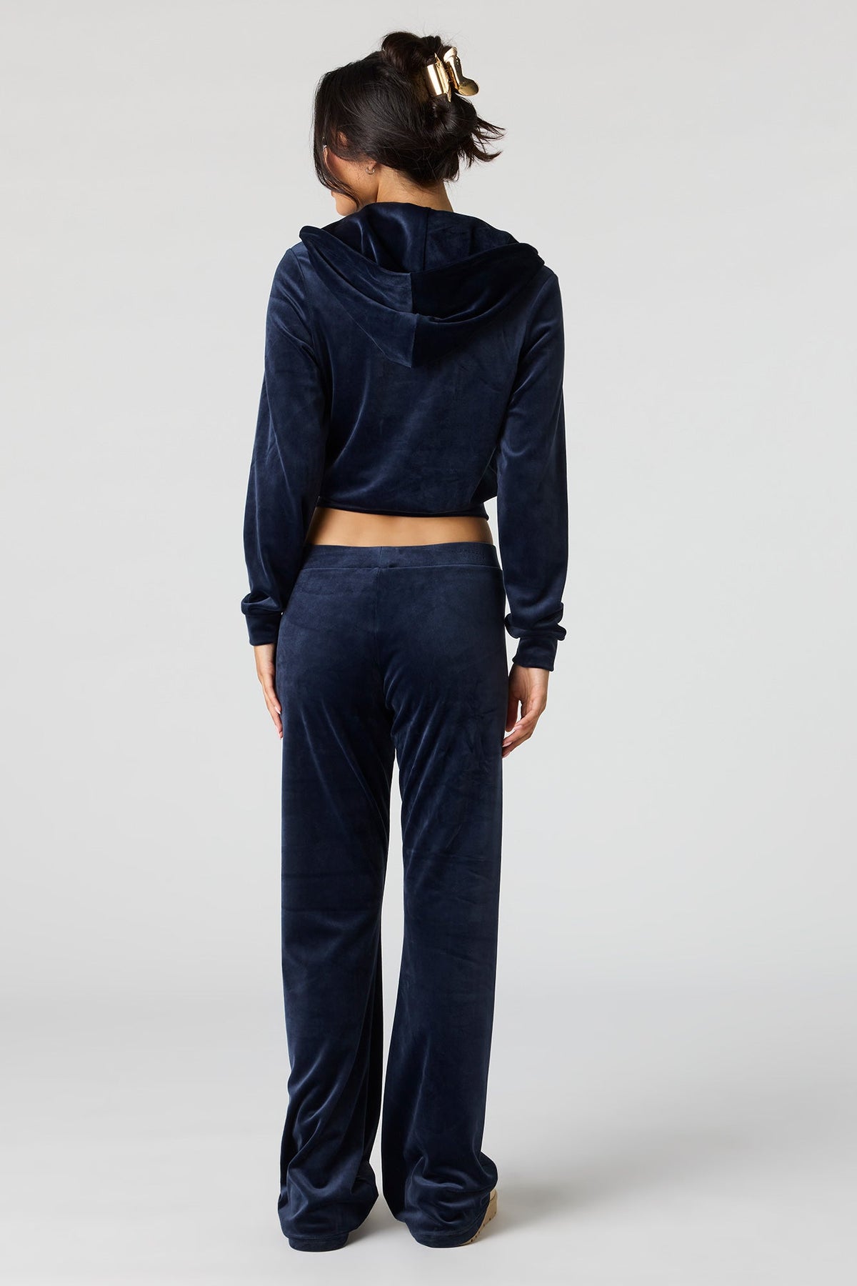 Sommer Ray Velour Flare Pant