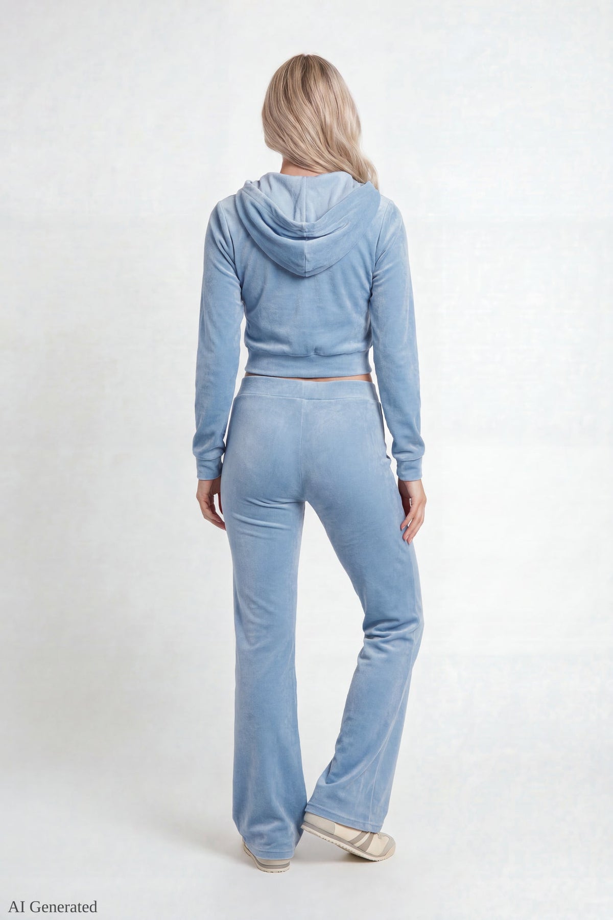 Sommer Ray Velour Flare Pant