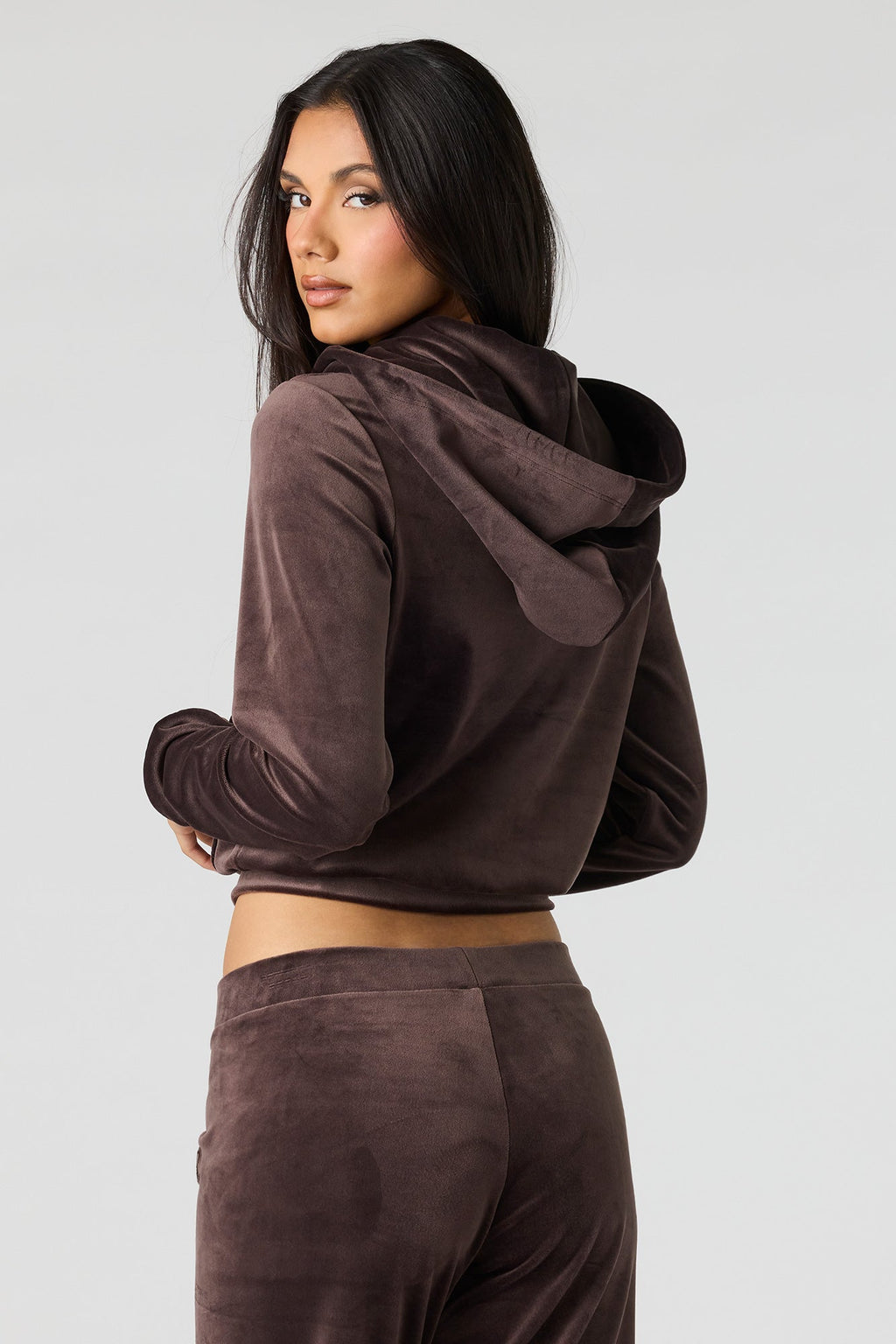 Sommer Ray Velour Zip Jacket