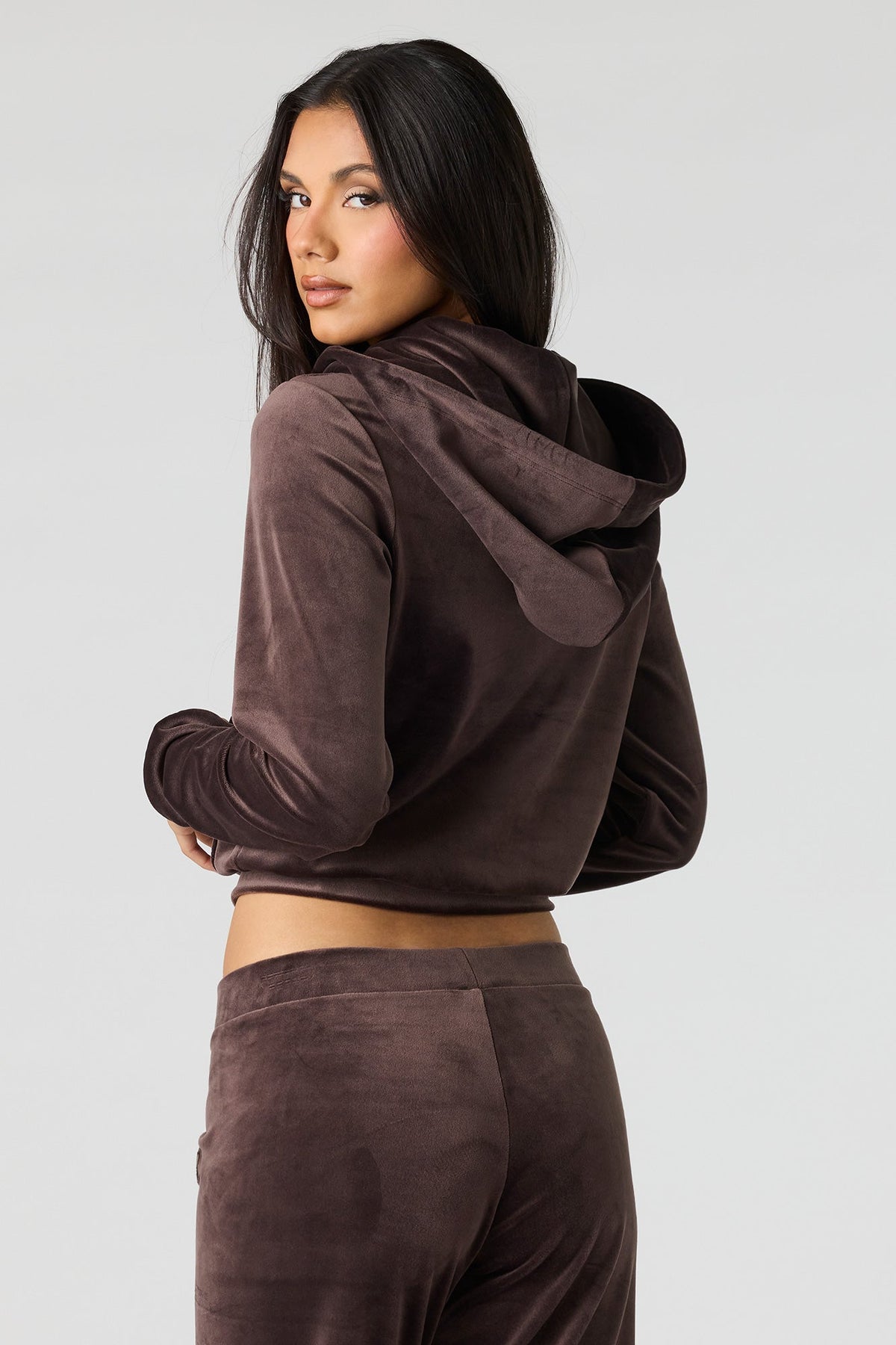 Sommer Ray Velour Zip Jacket